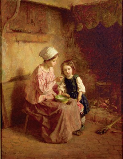 Supper Time by Charles Theodore Frere